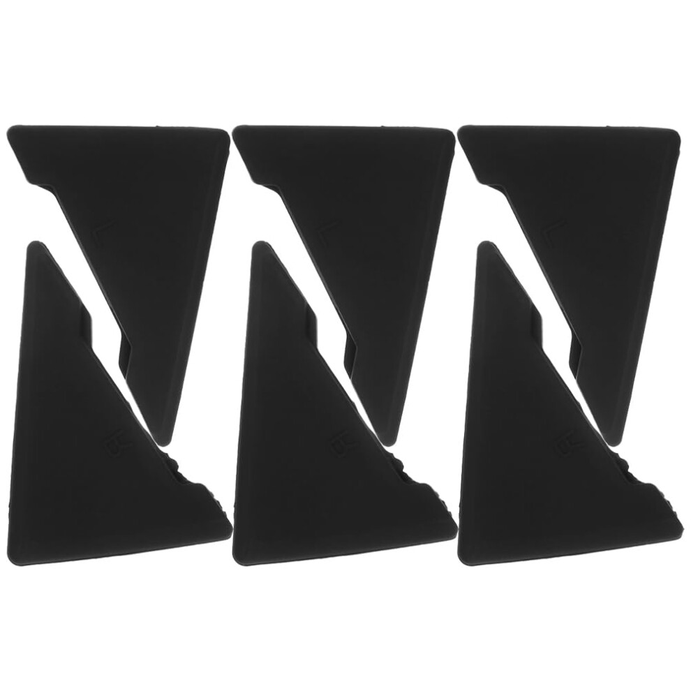 6Pcs Car Door Edge Guard Silicone Trim Anticollision Scratch Resistant Universal Protector 9053599068372