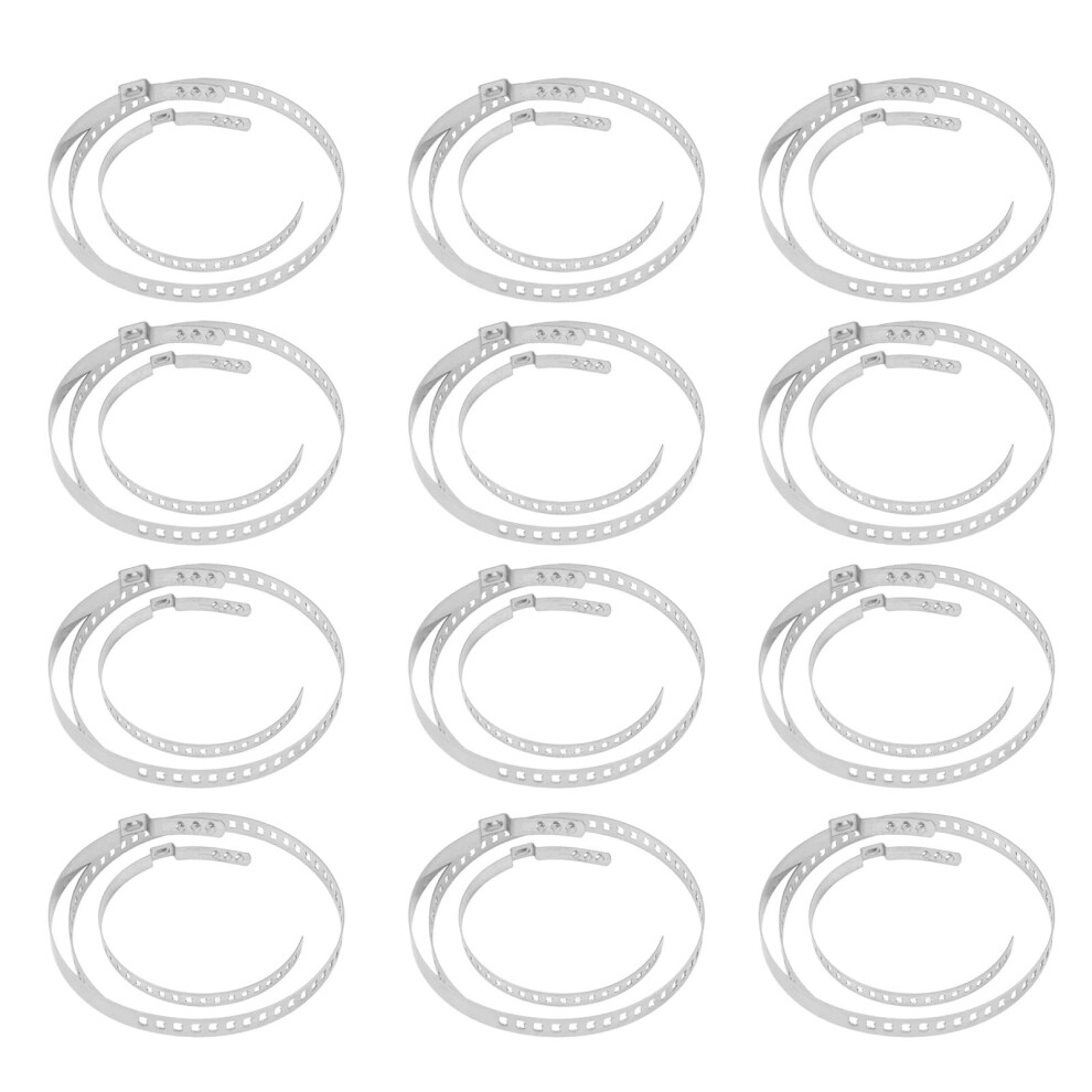 24Pcs Cv Boot Clamp Kit Stainless Steel Cv Joint Bands For Utv Drive Axle Shaft Secure Seal 9455672837477