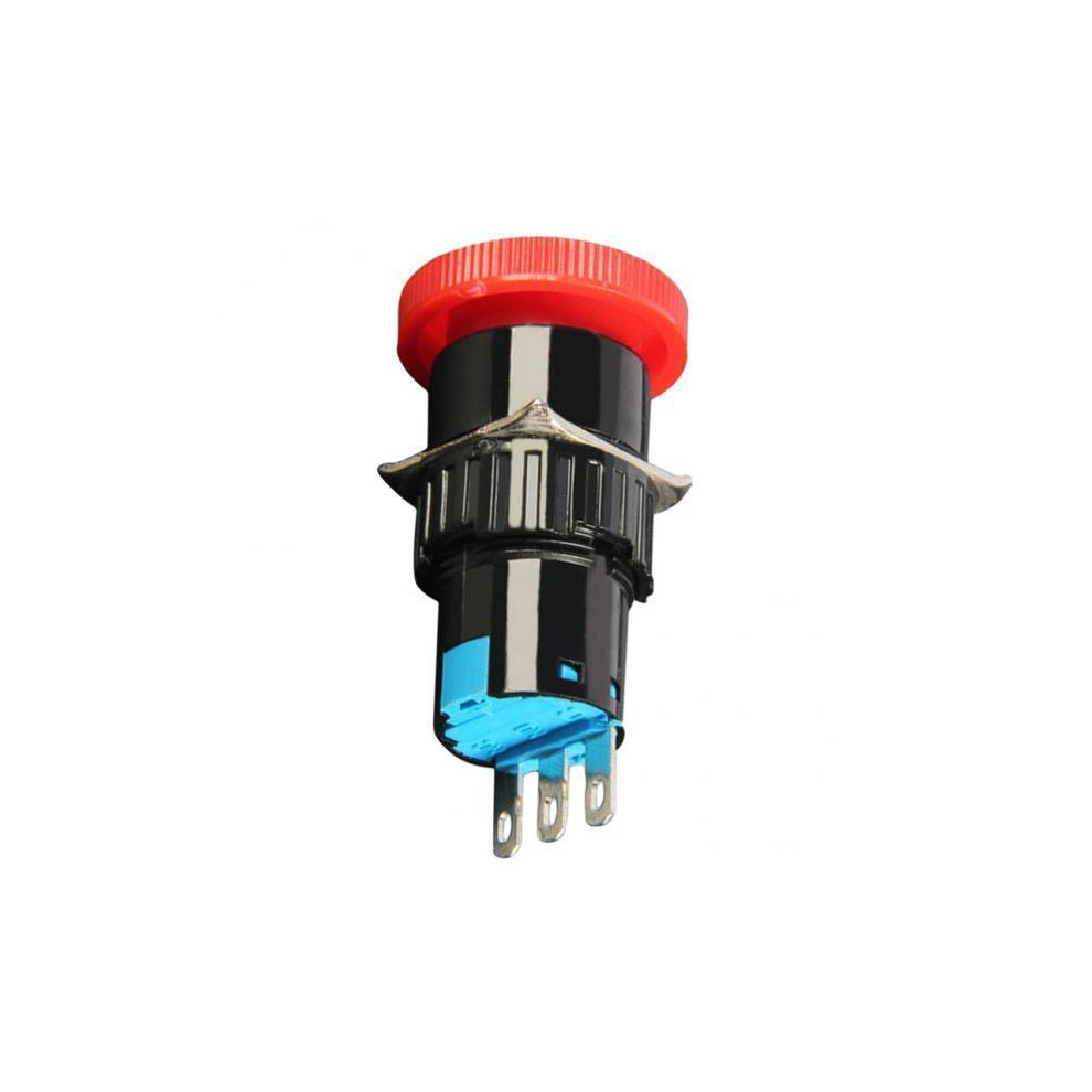 2X16mm Latching Emergency Stop Push Button Switch Red Mushroom Push Bu 6902696566829