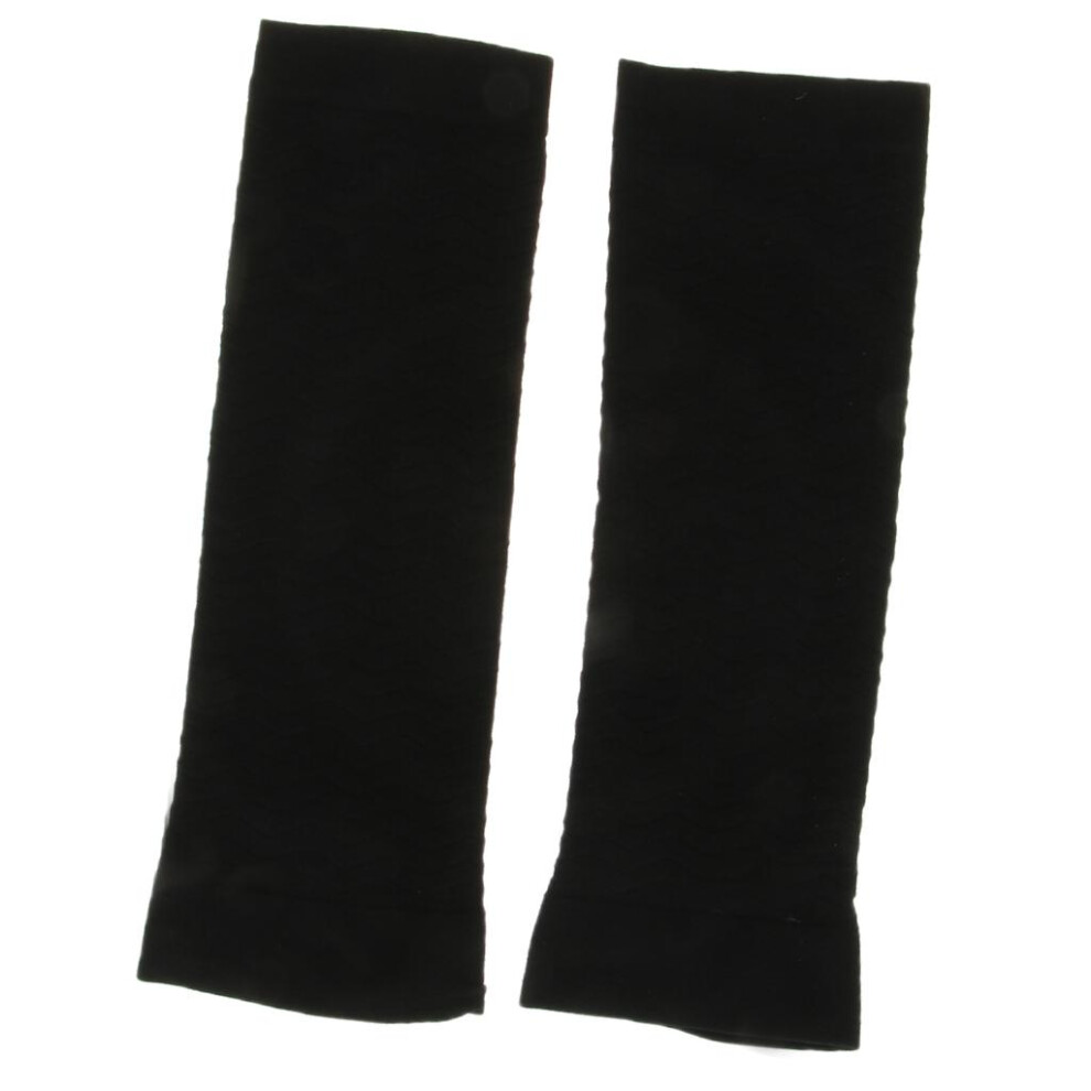 1 Pair Leg Massage Shaper Wrap Belt Thigh Muscles Compression Sleeves