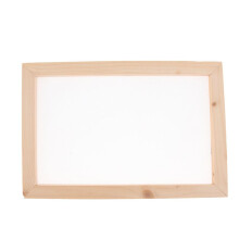 Wooden Paper Making Mould Frame Screen for DIY Paper Handcraft 25x34cm