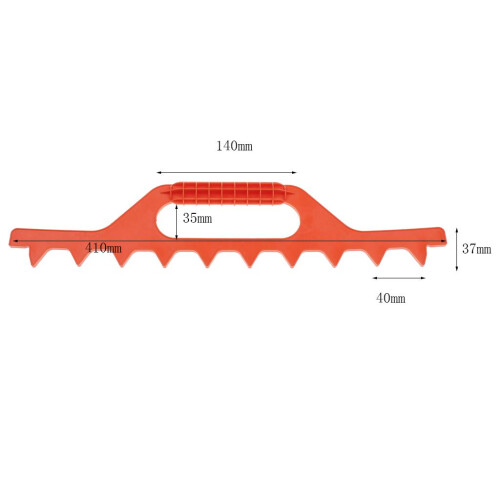 Hive Frame Spacer Bee Hive Frame Spacing Tool Beekeeping Tool red  9 F 1