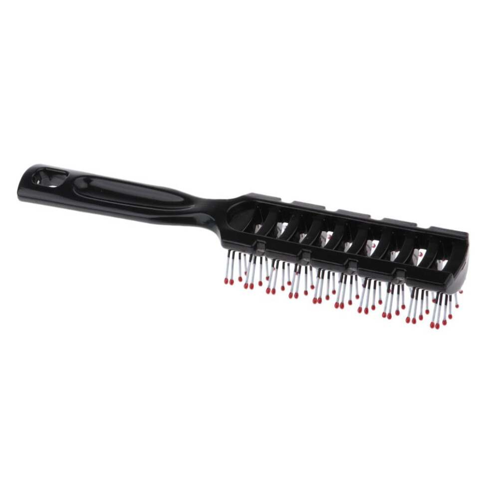 Unisex Men's Oily Hair Pick Comb Salon Dye Hairdressing Styling Wide Tooth Bl