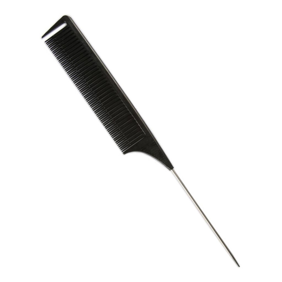 New Professional Weaving Highlighting Foiling Hair Comb for Salon Blac