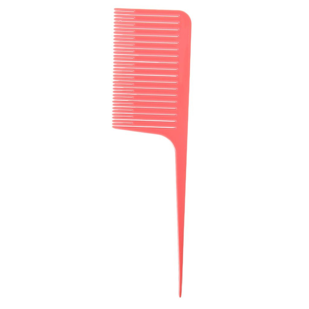 Professional Weaving Highlighting Foiling Hair Comb Pink