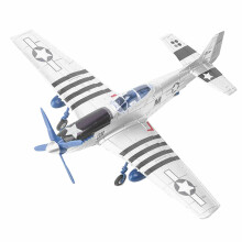 1:48 Scale WWII P-51 Aircraft Assembly Model Kit for Adult Silver