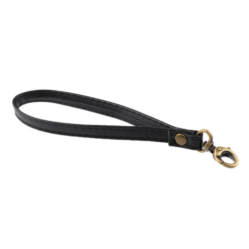 Durable Leather Replacement Wrist Strap for Clutch, Wristlet, Purse Bl 2