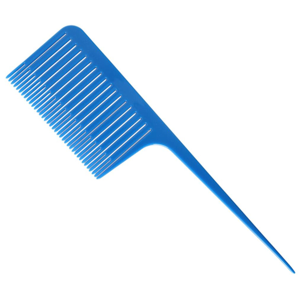 Professional Weaving Highlighting Foiling Hair Comb Blue