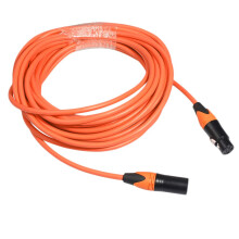 XK303 Male to Female Audio Cable For Microphone Sound Console Orange 5