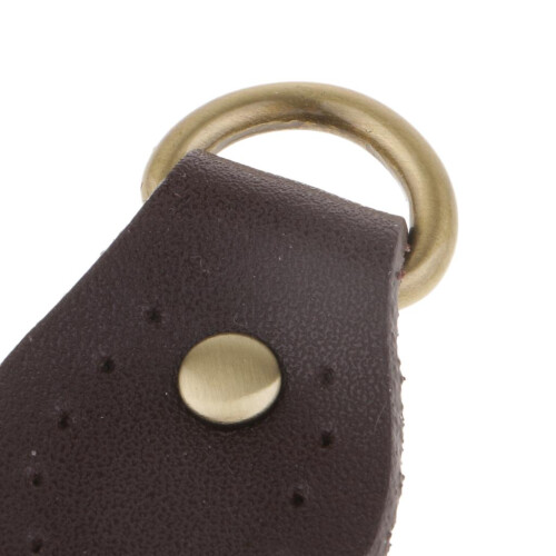 2pcs PU Leather Handle Snap Buckles for Handbag Making Accessories Cof 2