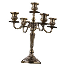 Romantic Metal Candleholder with 3 or 5 arms candlestick Antique Style