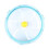 Plastic Running Disc Spinner Hamster Exercise Wheel Blue 17.5cm 1