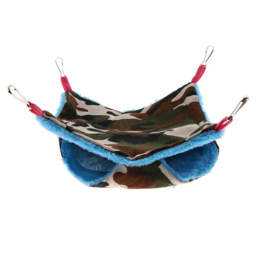 Soft Squirrel Hammock Dwarf Hamster Nest Bed Kitty Sleeping Pad Mat Ca 1