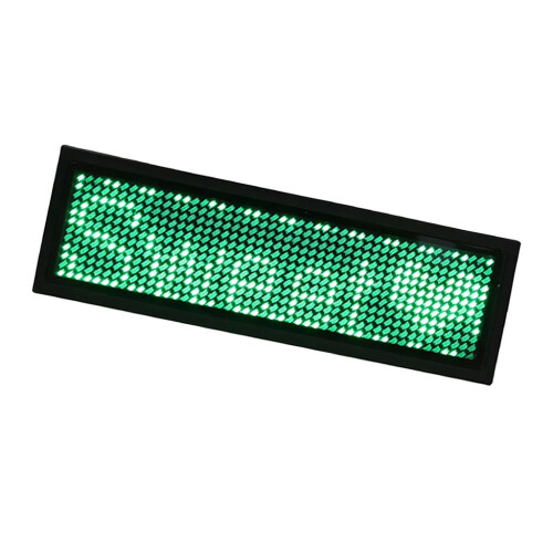 LED Scrolling Bar Badge Name Tag Message Sign 1