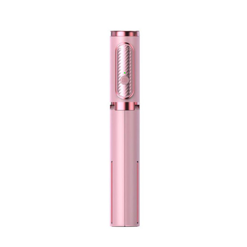 Extendable Selfie Stick Tripod Remote  Shutter A-Pink 1