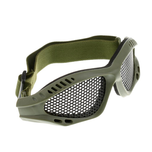 Tactical No Fog Wire Mesh Goggle Adjustable Safety Glasses Eye Protect 1