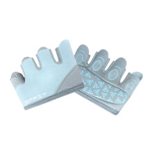 2Pcs Half Finger Workout Gloves Women Weight Lifting Hand Guard for Ex