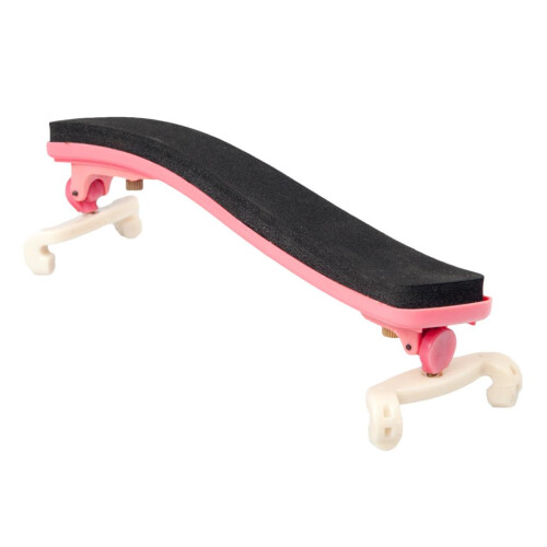 Adjustable Violin Shoulder Rest for 4/4 3/4 Size Violins Pink
