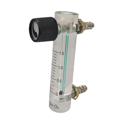 Oxygen Flow Meter 0.1-1.5L Measuring Controller Supplies Tools Lightwe