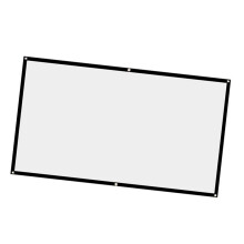 Projector 16:9 HD Foldable Projection Screen for Home 150 inch