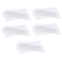 100Pcs Clear Non-Slip Silicone Clothes Hanger Grips Clothing Hanger St