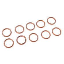 10Pieces Exhaust Muffler Gasket Kit ID:30mm OD:40mm for Honda CG125