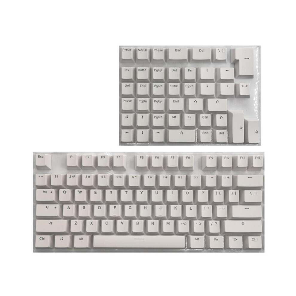 Pbt Keycaps Anti-Grease Mini For 61 64 68 71 82 84 Layout Keyboard Whi 6902695745942