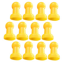 Trampoline Enclosure Pole Caps with Screw Thumb 12pcs Caps