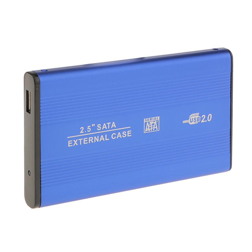 Usb2.0 Sata External 2.5" Ssd Hdd Hard Drive Enclosure Laptop Disk Cas 6902696522443