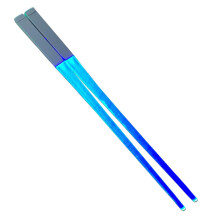 LED Lightsaber Chopstick Reusable Light Up Chopstick Kitchen Party Blu