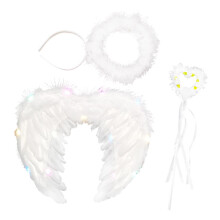 Angel Costume Feather Wing with Straps Halloween Christmas Angel 45x35