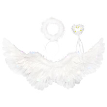 Angel Costume Feather Wing with Straps Halloween Christmas Angel 80x40