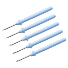 5x Punch Needle Embroidery Pen Set Weaving Cross Stitch Sewing 0.3cm H