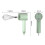 Mini Hand Mixer USB Rechargeable Compact Portable for Cappuccino Cake 2