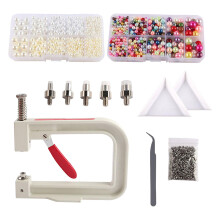 Pearl Handmade Setting Machine 4/5/6/8/10mm DIY Craft for Bags Leather
