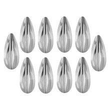 10pcs  Clear Fishing Weights Long Distance Lure Flies Sinker  C