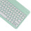 Bluetooth Keyboard Rechargeable Universal Thin for Tablets Smartphones 3