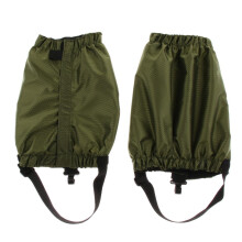 Outdoor Waterproof Ankle Walking Gaiters Boots Snow Leg Guard Army Gre