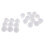 20 Pieces Polystyrene Styrofoam Foam Craft Drop DIY Decoration Modelin 1