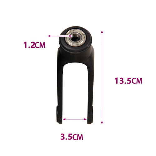 Wheelchair Front Fork Accessories for Wheelchairs Front Castor Wheels 1
