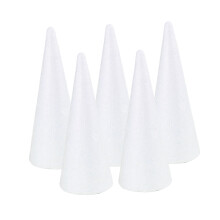 Foam Cone Craft Diy Kid Painting Crafts Children Educational Toy 130mm