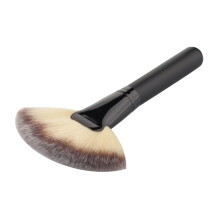 Large Fan Nylon Hair Face Powder Foundation Blending Cosmetic Makeup B