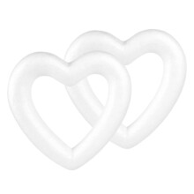 Polystyrene Styrofoam Foam Craft Heart Love For DIY Art Painting 20CM