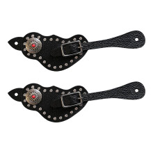 2x Spur Strap with Buckle Equestrian Spur Strap Durable for Training H