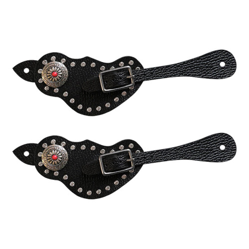 2x Spur Strap with Buckle Equestrian Spur Strap Durable for Training H