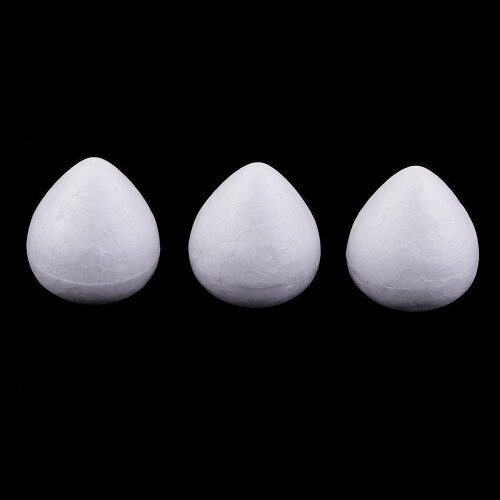 20 Pieces Polystyrene Styrofoam Foam Craft Drop DIY Decoration Modelin 2