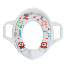 Soft Padded Potty Training Seat Kids Baby Toilet With Handles White