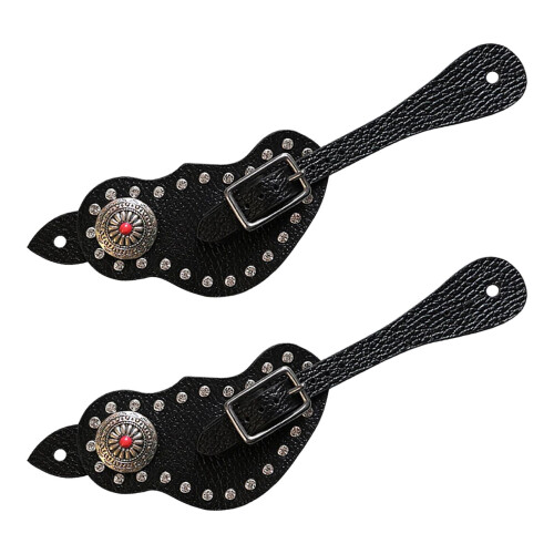 2x Spur Strap with Buckle Equestrian Spur Strap Durable for Training H 1
