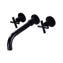 Bathroom Basin Sink Faucet Swivel Spout Bathtub Hot and Cold Faucet 2