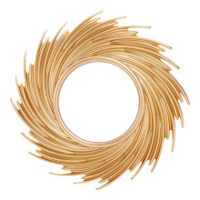 Modern Wall Hanging Mirror Round Makeup Mirror for Home Decoration Aur